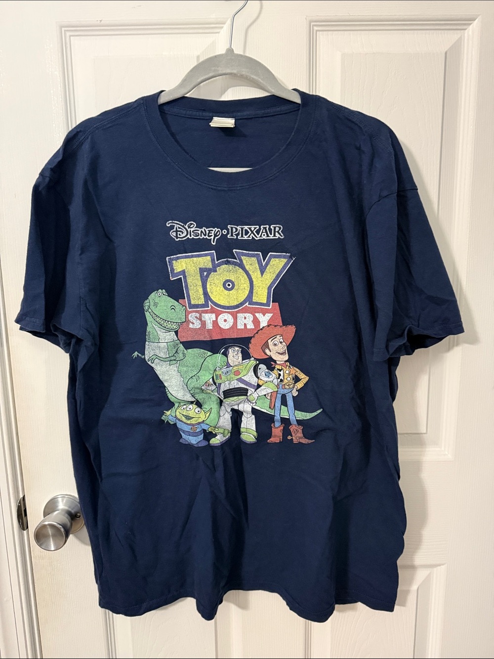 Disney Multicolor Toy Story Crew Neck Tee - Blue